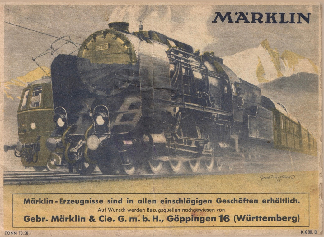 Marklin Katalog Catalog 1956 NL