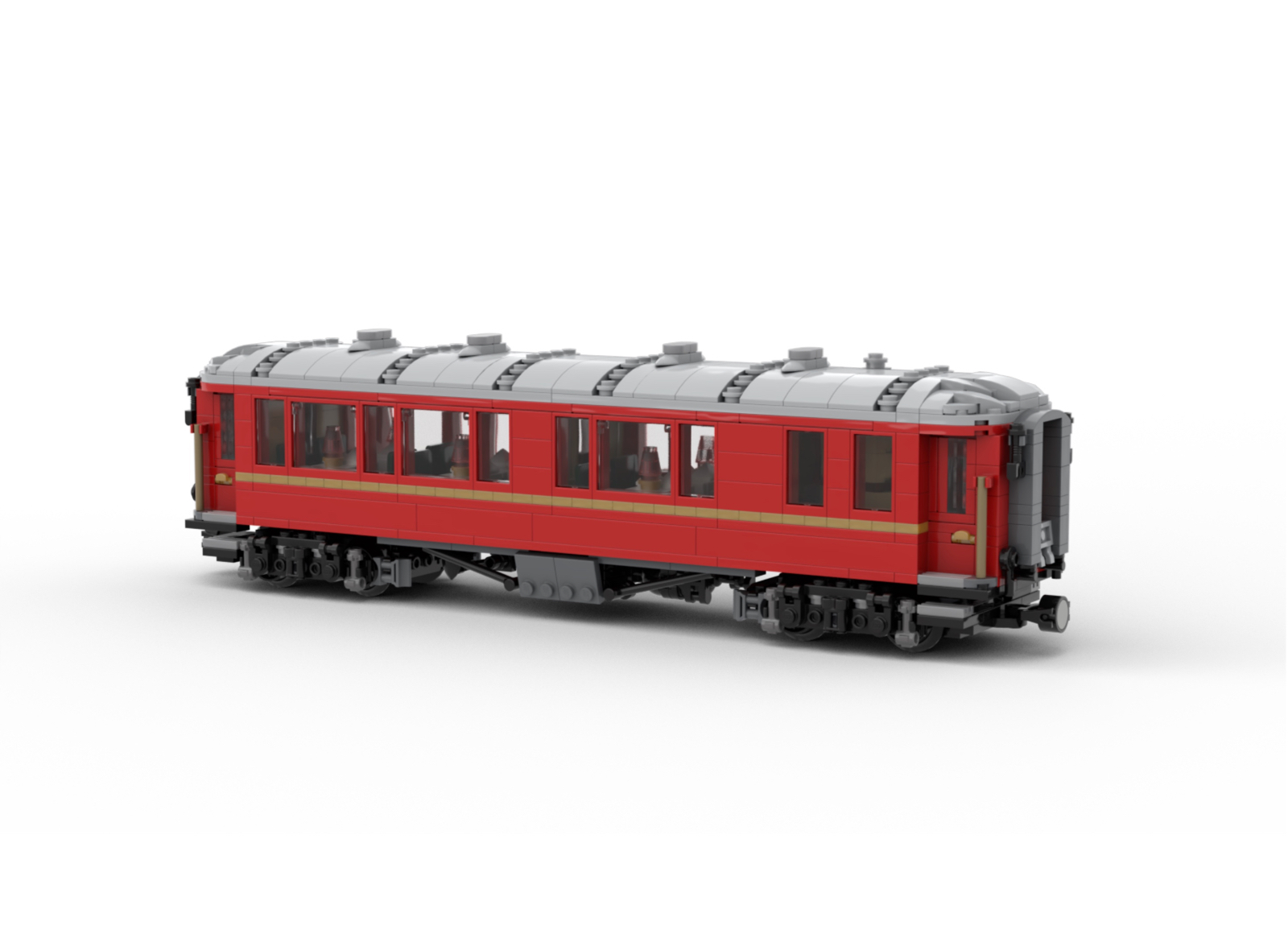 DL203-1 LEGO® MOC | RhB WR 3813-3814 | RED