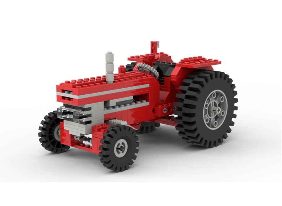 LE900 | LEGO 851 TECHNIC TRACTOR
