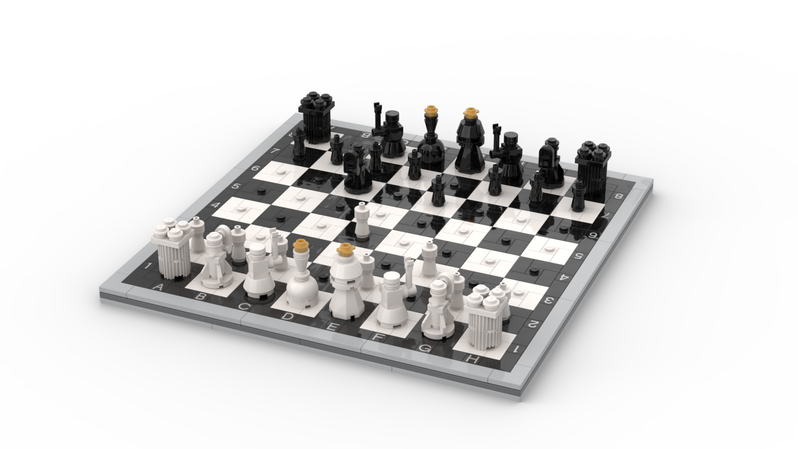 DL999 LEGO® MOC | BOARD GAME | CHESS