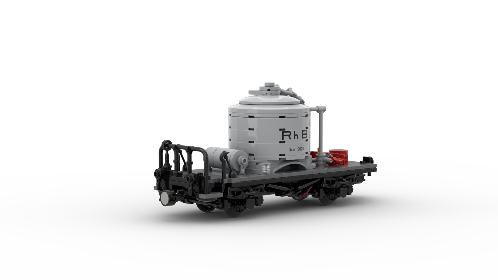 DL411-3 LEGO® MOC | RhB Uce 8026 - 8027