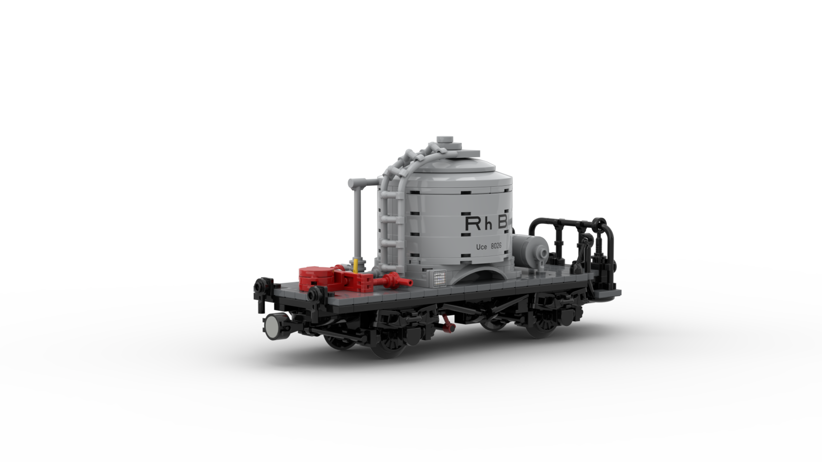 DL411-3 LEGO® MOC | RhB Uce 8026 - 8027